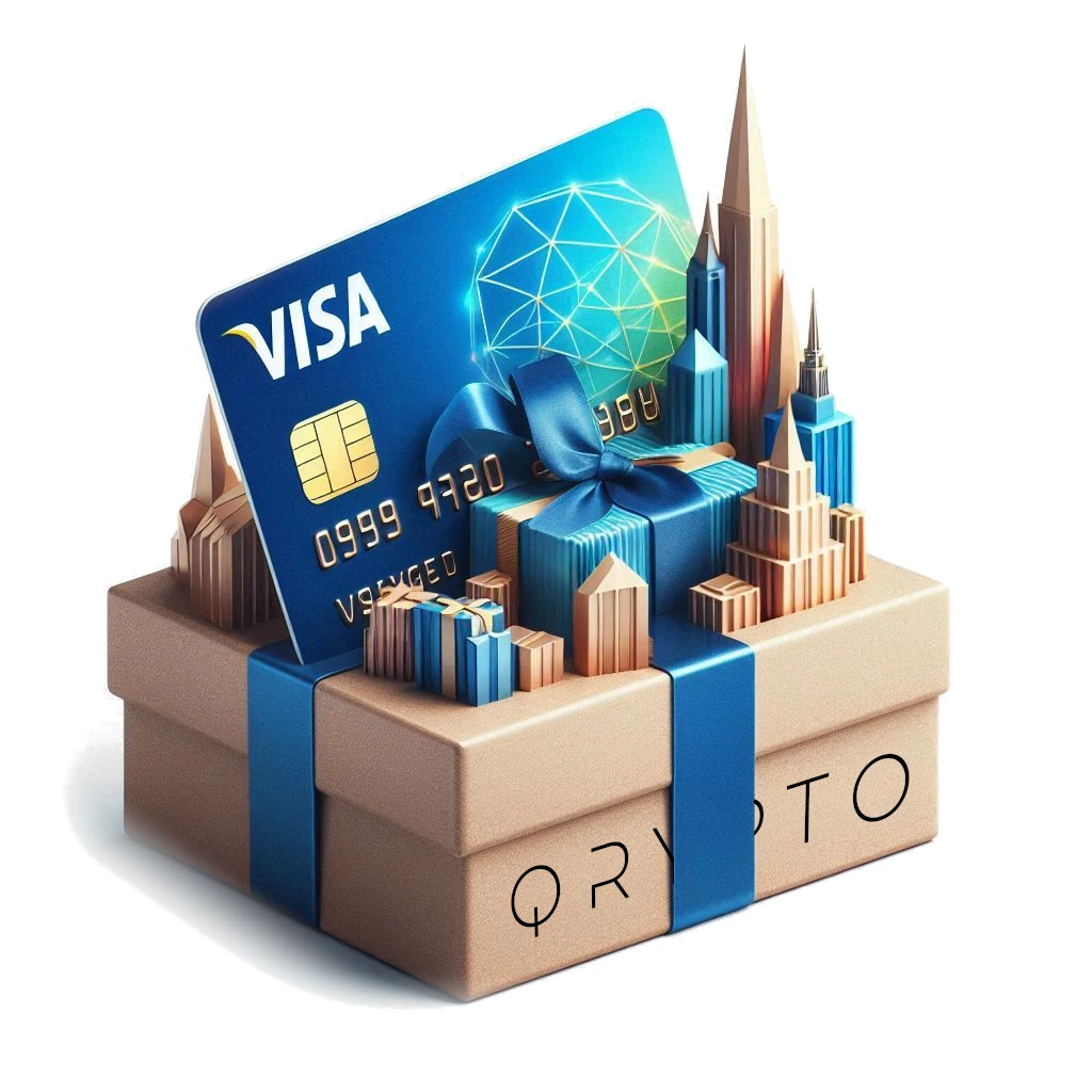 acheter une carte cadeau Visa avec crypto